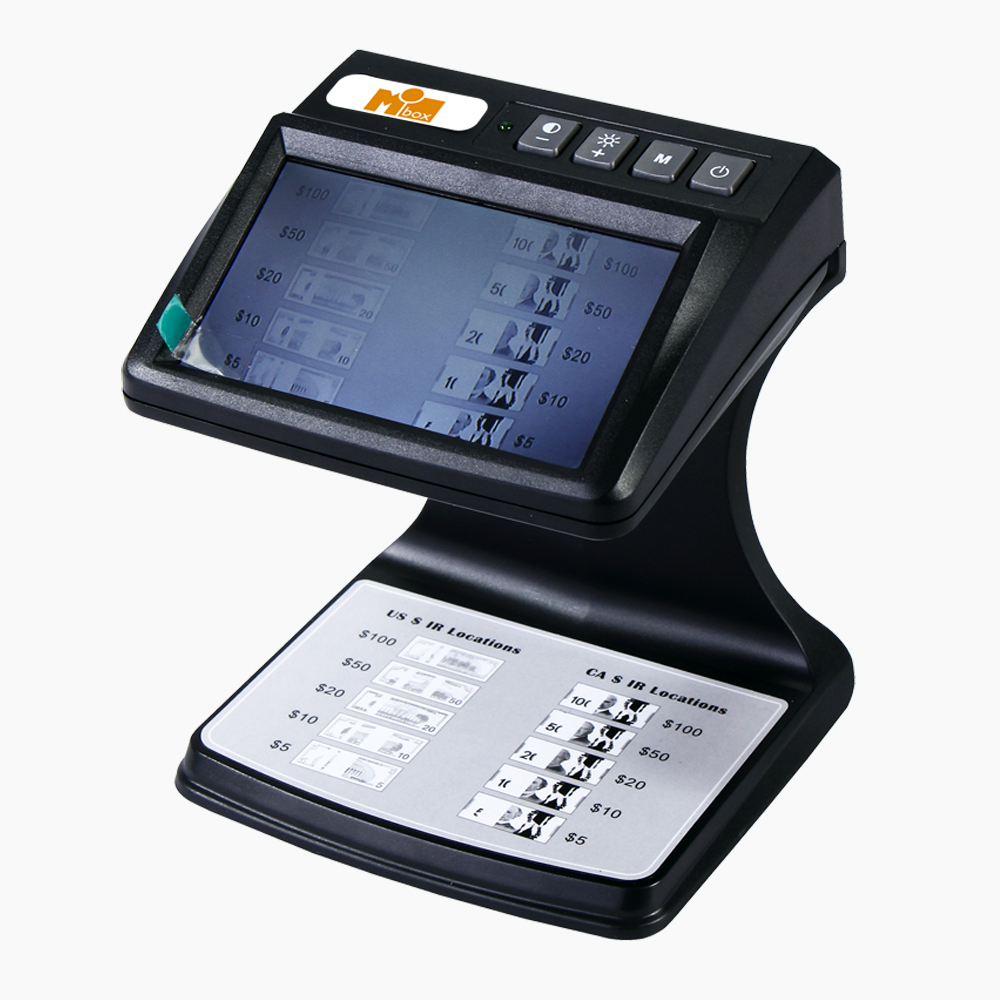 Просмотровый детектор банкнот Mbox IRD-AS (Артикул Т10448)